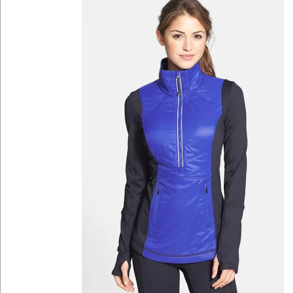 Zella Motion Colorblock Half Zip Jacket